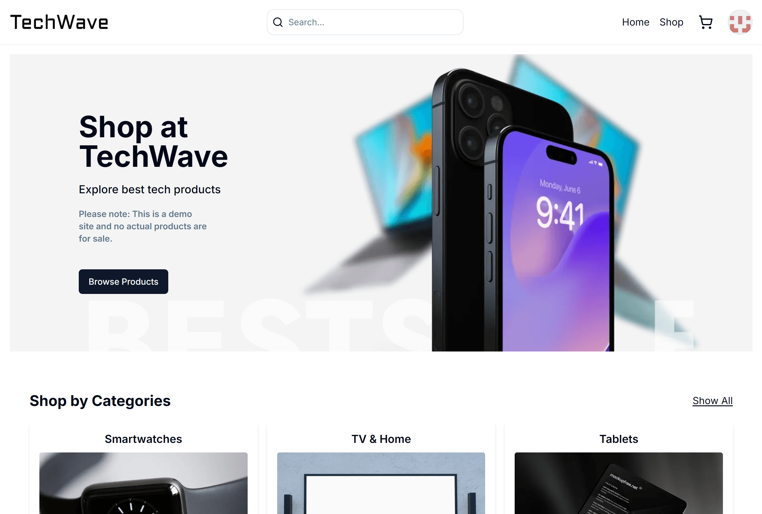 TechWave Ecommerce